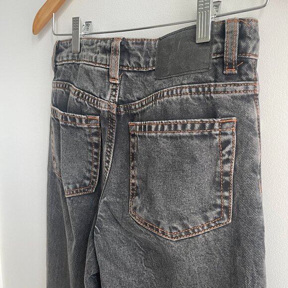 Washed black H&M jeans size 0 - Picture 5 of 5